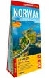 Norwegia. Laminowana mapa samochodowo-turystyczna w skali 1:1 000 000