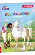 Horse Club. Kolorowanka z brokatem