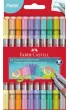 Faber-Castell Flamastry dwustronne pastel 10 szt.