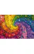 Puzzle 2000 el. PQ Kolorowy wir kwiat�w i motyli Schmidt