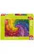 Puzzle 2000 el. PQ Kolorowy wir kwiat�w i motyli Schmidt