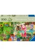 Puzzle 100 el. XL Ogr�d Ravensburger