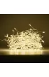 Lampki LED �a�cuch druciki sopelki wesele �wi�teczne choinkowe 6m 200LED ciep�y bia�y 8 tryb�w zasilanie sieciowe