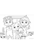 Puzzle dwustronne podogowe 60 el. Cocomelon Lisciani