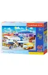 Puzzle 40 el. Dzie� na lotnisku Castorland
