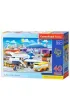 Puzzle 40 el. Dzie� na lotnisku Castorland