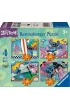 Puzzle dla dzieci 4w1 - Disney Stitch new (12+16+20+24 el.) Ravensburger