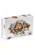 Puzzle drewniane kolorowe - Berne�ski pies pasterski Eureka 3D