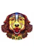 Puzzle drewniane kolorowe - Berne�ski pies pasterski Eureka 3D