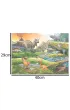 Puzzle 100 el. �wiat dinozaur�w Castorland