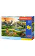 Puzzle 100 el. �wiat dinozaur�w Castorland