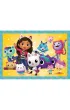 Puzzle 24 el. Maxi SuperColor. Koci Domek Gabi Clementoni