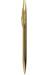 Interdruk D�ugopis metalowy slim Satin Gold niebieski