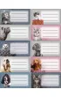Beniamin Naklejki na zeszyty pasek The Sweet Pets