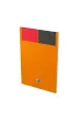 Hamelin Notatnik oxford international notepad a4+/80k linia ��te kartki linia 80 kartek