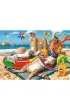 Puzzle Hidden Shapes 1011 el. Kocie wakacje Trefl