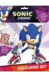 Sonic the Hedgehog Zestaw do kolorowania z naklejkami Sonic SN00014