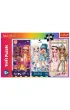 Puzzle 100 el. T�czowe laleczki Trefl