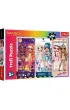 Puzzle 100 el. T�czowe laleczki Trefl