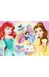 Puzzle 100 el. Glitter. Wspomnienia Belli i Arielki. Disney Princess Trefl