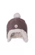 Lodger Dwuwarstwowa zimowa czapeczka z polaru wrzosowa Fleece Mauve 1-2 l.