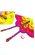 Latawiec du�y 90cm motyl fioletowy