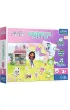 Puzzle magnetyczne. Poznaj �wiat Gabi - Koci Domek Gabi Trefl