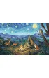 Puzzle Przy ognisku 100 el. Inspired By Art Rodzina Treflik�w 16564