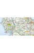Wielka Brytania i Irlandia. Great Britain and Ireland. Laminowana mapa samochodowo-turystyczna w skali 1:950 000