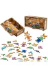 Puzzle Uk�adanka drewniana Lisy PuzzleOK