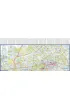 Berlin city street map 1:15 000 laminat 2024