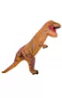Kostium str�j karnawa�owy przebranie dmuchany dinozaur T-REX Gigant br�zowy 1.5-1.9m