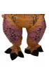 Kostium str�j karnawa�owy przebranie dmuchany dinozaur T-REX Gigant br�zowy 1.5-1.9m