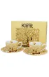 Duo Sp. z o.o. Zestaw filianek espresso Klimt Ecru Tree Of Life 2 x 90 ml 2 szt.