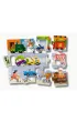 Puzzle Pojazdy + figurki Pierwsze puzzle Kapitan Nauka Edgard