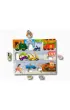 Puzzle Pojazdy + figurki Pierwsze puzzle Kapitan Nauka Edgard