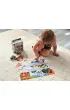 Puzzle Pojazdy + figurki Pierwsze puzzle Kapitan Nauka Edgard