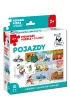Puzzle Pojazdy + figurki Pierwsze puzzle Kapitan Nauka Edgard