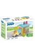 Playmobil Junior Ci�ar�wka z gara�em z funkcj� sortera 71686