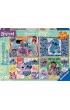 Puzzle dla dzieci 4x100 el. 2D Disney Stitch Ravensburger