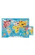 Puzzle 60 el. Puzzlove CzuCzu. Zwierzta. Mapa wiata Bright Junior Media