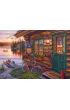 Puzzle 1000 el. PQ DARREL BUSH Domek nad jeziorem Schmidt