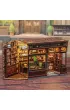 Puzzle Miniaturowy domek Book Nook Zapach kawy Habarri
