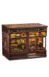 Puzzle Miniaturowy domek Book Nook Zapach kawy Habarri