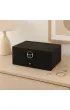 Atmosphera Szkatu�ka na bi�uteri� 24,5x17cm czarna