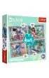 Puzzle 4w1 - Szalony dzie� Lilo & Stitch (35+48+54+70 el.) Trefl