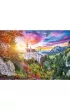 Puzzle 500 el. Widok na zamek Neuschwanstein Trefl