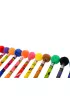 Canenco Pachn�ce d�ugopisy �elowe z pomponami Fruitysquad 12 szt.