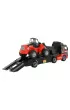 Polesie 56733 MAMMOET Volvo - samoch�d holownik + �adowarka w siatce