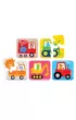 Puzzle Ukadam pojazdy Bright Junior Media